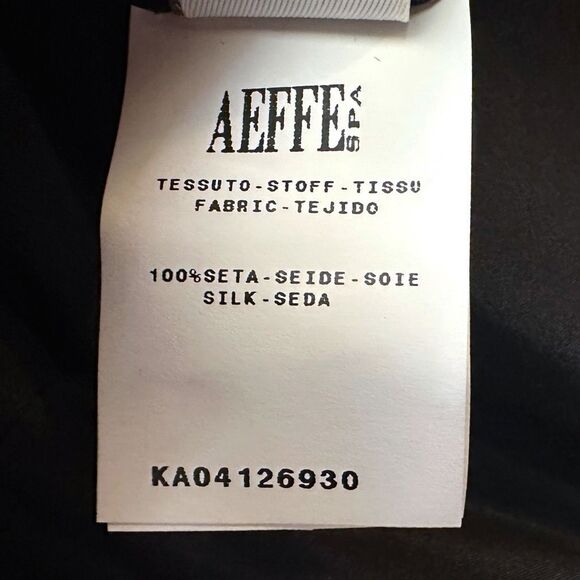 Narciso Rodriguez Black Silk Midi Cocktail Dress - Size 10 - Picture 8 of 8